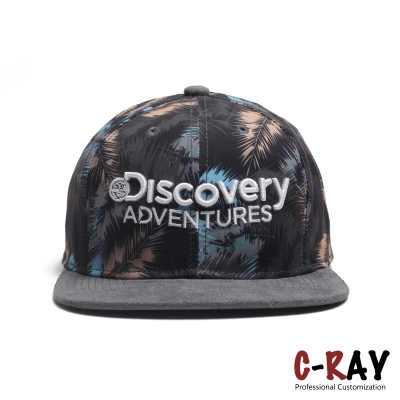 digital printing 3D embroidery snapback cap