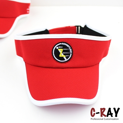 Custom sun visor, quick-dry polyester sun visor cap hat