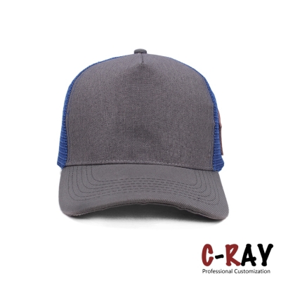 5 panel plain baseball trucker cap