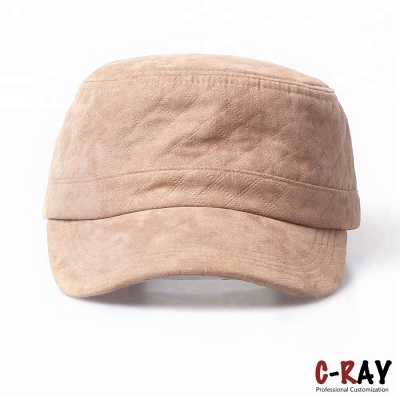 麂皮绒军帽army hat004