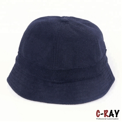 Wholesale custom bucket hat stylish curve bill kids bucket hats