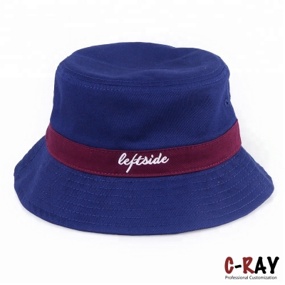 Hot Selling Cheap Wholesale Blank Embroidered Bucket Hat Cotton Custom Logo Bucket Hat