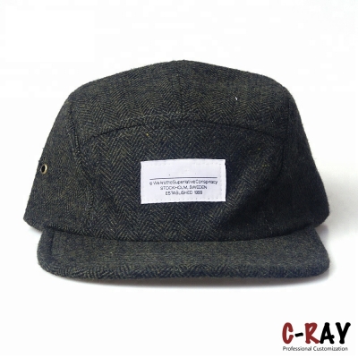 人字呢瓜皮帽camper cap0018